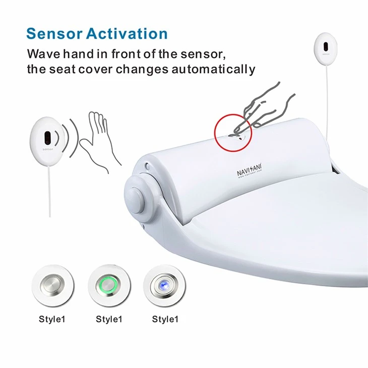 automatic toilet seat